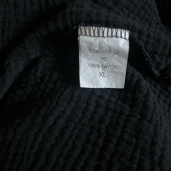 2 Piece Matching Lounge Set in Black / Women’s Size XL - Picture 9 of 9